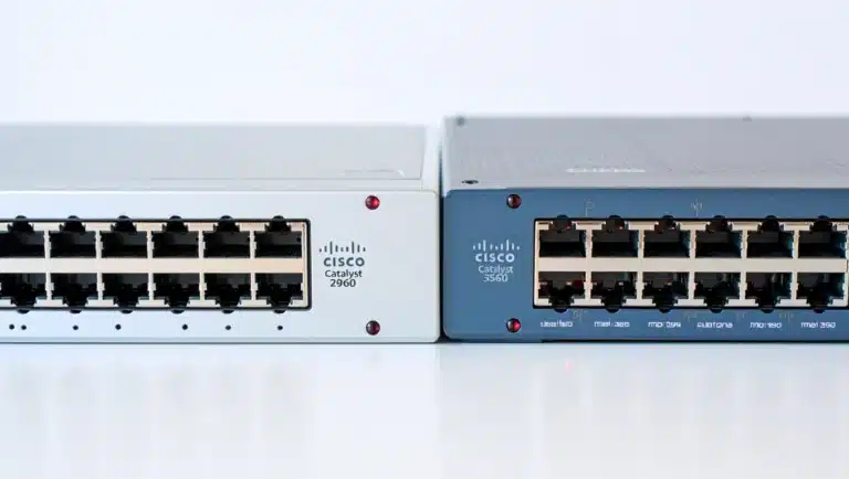مقایسه سوئیچ سیسکو 2960 و 3560 از نظر قابلیت‌ها و کاربرد