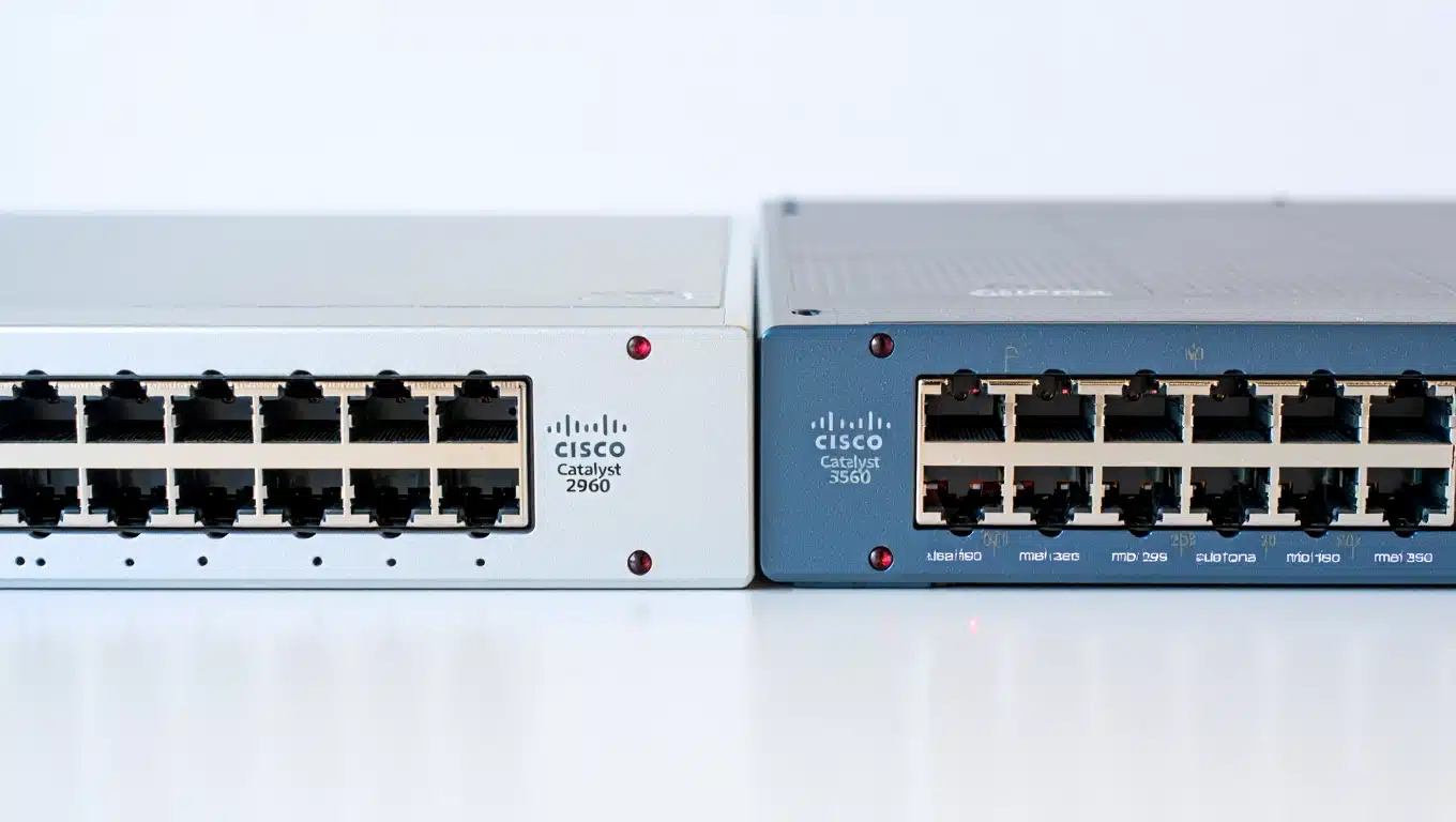مقایسه سوئیچ سیسکو 2960 و 3560 از نظر قابلیت‌ها و کاربرد