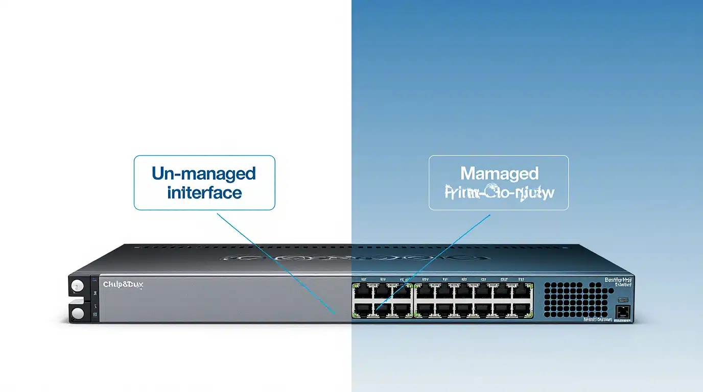 مقایسه سوئیچ سیسکو مدیریتی و غیرمدیریتی از نظر ظاهر و کاربرد